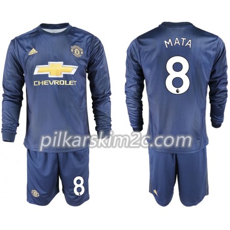Koszulka Manchester United MATA 8 Dziecięca Trzeciej 2018-2019 - Koszulki Piłkarskie(L/S)